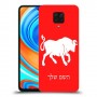 שור כיסוי מגן קשיח בעיצוב אישי עם השם שלך ל Xiaomi Redmi Note 9 Pro יחידה אחת סקרין מובייל