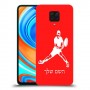 שחקן טניס כיסוי מגן קשיח בעיצוב אישי עם השם שלך ל Xiaomi Redmi Note 9 Pro יחידה אחת סקרין מובייל
