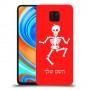 שלד כיסוי מגן קשיח בעיצוב אישי עם השם שלך ל Xiaomi Redmi Note 9 Pro יחידה אחת סקרין מובייל