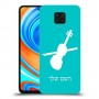 כינור כיסוי מגן קשיח בעיצוב אישי עם השם שלך ל Xiaomi Redmi Note 9 Pro יחידה אחת סקרין מובייל