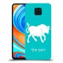 שור כיסוי מגן קשיח בעיצוב אישי עם השם שלך ל Xiaomi Redmi Note 9 Pro יחידה אחת סקרין מובייל