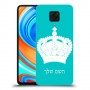 כתר מלכותי כיסוי מגן קשיח בעיצוב אישי עם השם שלך ל Xiaomi Redmi Note 9 Pro יחידה אחת סקרין מובייל