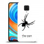 עכביש כיסוי מגן קשיח בעיצוב אישי עם השם שלך ל Xiaomi Redmi Note 9 Pro יחידה אחת סקרין מובייל