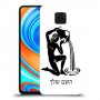 דלי כיסוי מגן קשיח בעיצוב אישי עם השם שלך ל Xiaomi Redmi Note 9 Pro יחידה אחת סקרין מובייל