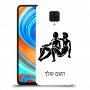 תאומים כיסוי מגן קשיח בעיצוב אישי עם השם שלך ל Xiaomi Redmi Note 9 Pro יחידה אחת סקרין מובייל