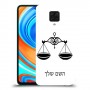 מאזניים כיסוי מגן קשיח בעיצוב אישי עם השם שלך ל Xiaomi Redmi Note 9 Pro יחידה אחת סקרין מובייל
