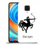 קשת כיסוי מגן קשיח בעיצוב אישי עם השם שלך ל Xiaomi Redmi Note 9 Pro יחידה אחת סקרין מובייל