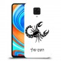 עקרב כיסוי מגן קשיח בעיצוב אישי עם השם שלך ל Xiaomi Redmi Note 9 Pro יחידה אחת סקרין מובייל