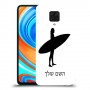 גלישה כיסוי מגן קשיח בעיצוב אישי עם השם שלך ל Xiaomi Redmi Note 9 Pro יחידה אחת סקרין מובייל