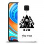 טריאתלון כיסוי מגן קשיח בעיצוב אישי עם השם שלך ל Xiaomi Redmi Note 9 Pro יחידה אחת סקרין מובייל