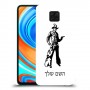 מערב פרוע - קאובוי כיסוי מגן קשיח בעיצוב אישי עם השם שלך ל Xiaomi Redmi Note 9 Pro יחידה אחת סקרין מובייל