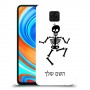 שלד כיסוי מגן קשיח בעיצוב אישי עם השם שלך ל Xiaomi Redmi Note 9 Pro יחידה אחת סקרין מובייל