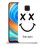 סמיילי כיסוי מגן קשיח בעיצוב אישי עם השם שלך ל Xiaomi Redmi Note 9 Pro יחידה אחת סקרין מובייל