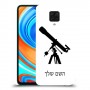 טלסקופ כיסוי מגן קשיח בעיצוב אישי עם השם שלך ל Xiaomi Redmi Note 9 Pro יחידה אחת סקרין מובייל