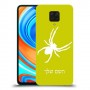 עכביש כיסוי מגן קשיח בעיצוב אישי עם השם שלך ל Xiaomi Redmi Note 9 Pro יחידה אחת סקרין מובייל