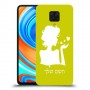 אישה אהבה כיסוי מגן קשיח בעיצוב אישי עם השם שלך ל Xiaomi Redmi Note 9 Pro יחידה אחת סקרין מובייל