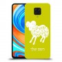 טלה כיסוי מגן קשיח בעיצוב אישי עם השם שלך ל Xiaomi Redmi Note 9 Pro יחידה אחת סקרין מובייל