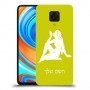 בתולה כיסוי מגן קשיח בעיצוב אישי עם השם שלך ל Xiaomi Redmi Note 9 Pro יחידה אחת סקרין מובייל