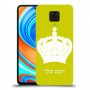 כתר מלכותי כיסוי מגן קשיח בעיצוב אישי עם השם שלך ל Xiaomi Redmi Note 9 Pro יחידה אחת סקרין מובייל