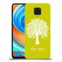 עץ כיסוי מגן קשיח בעיצוב אישי עם השם שלך ל Xiaomi Redmi Note 9 Pro יחידה אחת סקרין מובייל