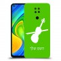 כינור כיסוי מגן קשיח בעיצוב אישי עם השם שלך ל Xiaomi Redmi Note 9 יחידה אחת סקרין מובייל