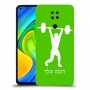 הרמת משקולות כיסוי מגן קשיח בעיצוב אישי עם השם שלך ל Xiaomi Redmi Note 9 יחידה אחת סקרין מובייל
