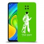 מערב פרוע - קאובוי כיסוי מגן קשיח בעיצוב אישי עם השם שלך ל Xiaomi Redmi Note 9 יחידה אחת סקרין מובייל