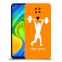 הרמת משקולות כיסוי מגן קשיח בעיצוב אישי עם השם שלך ל Xiaomi Redmi Note 9 יחידה אחת סקרין מובייל