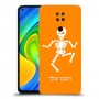 שלד כיסוי מגן קשיח בעיצוב אישי עם השם שלך ל Xiaomi Redmi Note 9 יחידה אחת סקרין מובייל