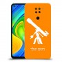 טלסקופ כיסוי מגן קשיח בעיצוב אישי עם השם שלך ל Xiaomi Redmi Note 9 יחידה אחת סקרין מובייל