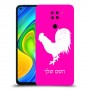 תרנגול כיסוי מגן קשיח בעיצוב אישי עם השם שלך ל Xiaomi Redmi Note 9 יחידה אחת סקרין מובייל