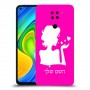 אישה אהבה כיסוי מגן קשיח בעיצוב אישי עם השם שלך ל Xiaomi Redmi Note 9 יחידה אחת סקרין מובייל
