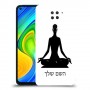 יוגה כיסוי מגן קשיח בעיצוב אישי עם השם שלך ל Xiaomi Redmi Note 9 יחידה אחת סקרין מובייל