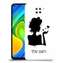 אישה אהבה כיסוי מגן קשיח בעיצוב אישי עם השם שלך ל Xiaomi Redmi Note 9 יחידה אחת סקרין מובייל