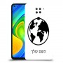 עולם כיסוי מגן קשיח בעיצוב אישי עם השם שלך ל Xiaomi Redmi Note 9 יחידה אחת סקרין מובייל