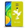 צפרדע טרופית כיסוי מגן קשיח בעיצוב אישי עם השם שלך ל Xiaomi Redmi Note 9 יחידה אחת סקרין מובייל