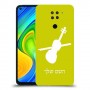 כינור כיסוי מגן קשיח בעיצוב אישי עם השם שלך ל Xiaomi Redmi Note 9 יחידה אחת סקרין מובייל