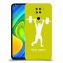 הרמת משקולות כיסוי מגן קשיח בעיצוב אישי עם השם שלך ל Xiaomi Redmi Note 9 יחידה אחת סקרין מובייל