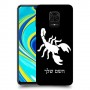 עקרב כיסוי מגן קשיח בעיצוב אישי עם השם שלך ל Xiaomi Redmi Note 9S יחידה אחת סקרין מובייל