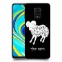טלה כיסוי מגן קשיח בעיצוב אישי עם השם שלך ל Xiaomi Redmi Note 9S יחידה אחת סקרין מובייל