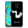 אימון ספורט - אישה כיסוי מגן קשיח בעיצוב אישי עם השם שלך ל Xiaomi Redmi Note 9S יחידה אחת סקרין מובייל