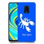 עקרב כיסוי מגן קשיח בעיצוב אישי עם השם שלך ל Xiaomi Redmi Note 9S יחידה אחת סקרין מובייל