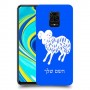 טלה כיסוי מגן קשיח בעיצוב אישי עם השם שלך ל Xiaomi Redmi Note 9S יחידה אחת סקרין מובייל