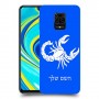 עקרב כיסוי מגן קשיח בעיצוב אישי עם השם שלך ל Xiaomi Redmi Note 9S יחידה אחת סקרין מובייל