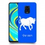 שור כיסוי מגן קשיח בעיצוב אישי עם השם שלך ל Xiaomi Redmi Note 9S יחידה אחת סקרין מובייל