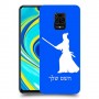 סמוראי כיסוי מגן קשיח בעיצוב אישי עם השם שלך ל Xiaomi Redmi Note 9S יחידה אחת סקרין מובייל