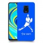 שחקן טניס כיסוי מגן קשיח בעיצוב אישי עם השם שלך ל Xiaomi Redmi Note 9S יחידה אחת סקרין מובייל