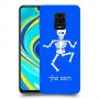 שלד כיסוי מגן קשיח בעיצוב אישי עם השם שלך ל Xiaomi Redmi Note 9S יחידה אחת סקרין מובייל