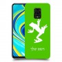 צפרדע טרופית כיסוי מגן קשיח בעיצוב אישי עם השם שלך ל Xiaomi Redmi Note 9S יחידה אחת סקרין מובייל