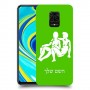 תאומים כיסוי מגן קשיח בעיצוב אישי עם השם שלך ל Xiaomi Redmi Note 9S יחידה אחת סקרין מובייל